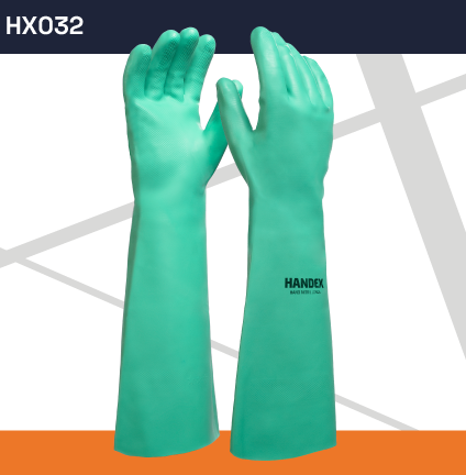 Luva Nitrilica Hand Nitril Longa Handex