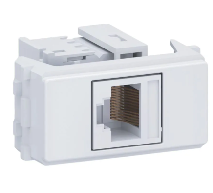 Modulo Tomada Indormatica Rj45 Cat5e Branco Linha Equile Weg