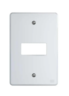Placa 4X2 1 Posto Branco Linha Equile Weg
