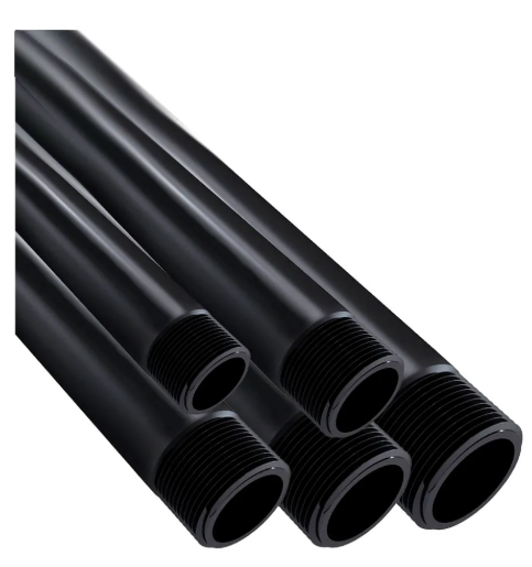 Eletroduto Pvc Preto C/ Rosca 1 Polgada 3 Metros Hidrossol