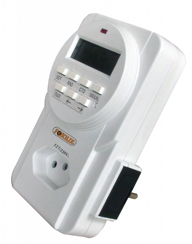 Programador / Timer Digital DE Tempo Biv Foxlux