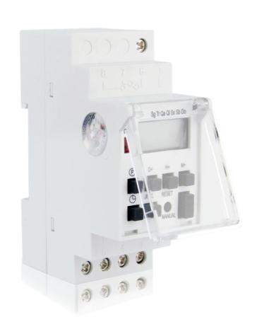 Programador / Timer Digital DE Tempo Industria DE Trilho 220V Foxlux
