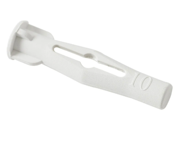Bucha 10 Branca Plastica Para Gesso Bloquinho