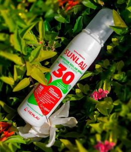 Protetor Solar Sunlau Spray Fps 30 Com Rep Icaridina (100ML) Henlau