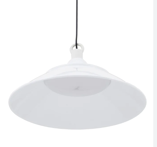 Luminaria High Bay Bivolt AC Ext EM Aluminio 3000H Res A Chuva 6500K 100W Gaya
