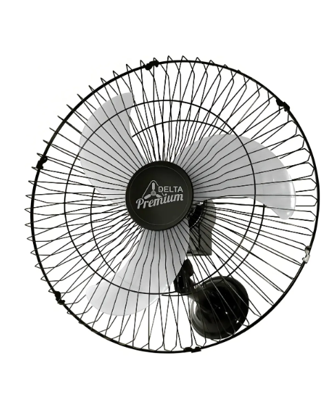 Ventilador DE Parede Premium 60CM Aco Pto 60F Biv C Rot Venti Delta