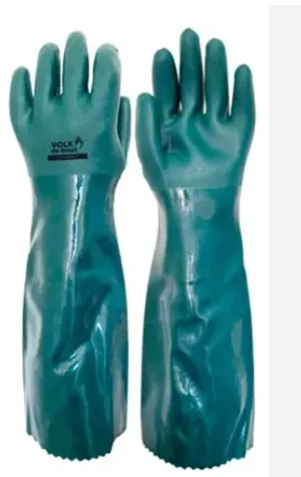 Luva DE Pvc Forrada Palma Aspera 46 CM Volk Volk
