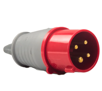 Plugue Industrial (Macho) 3PT 380V 32A 6H Pls4276 Soprano