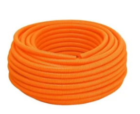 Eletroduto Conduite Corrugado Laranja 3/4 25 MM Metro Ekflex