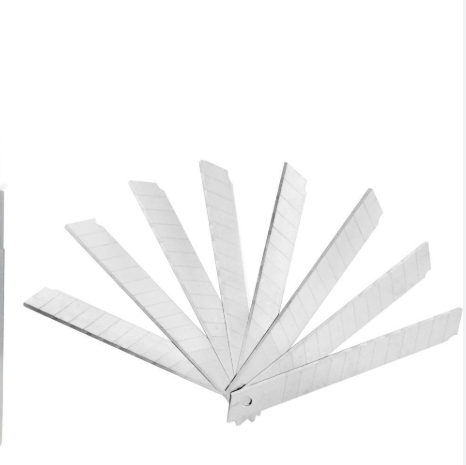 Lamina Para Estiletes Estreita 9MM BL C/10 510600101 Gramp Line