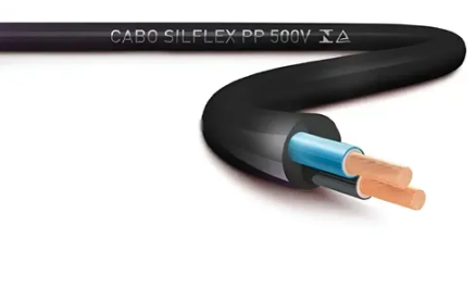 Cabo 2X1,00MM Preto 500V Sil