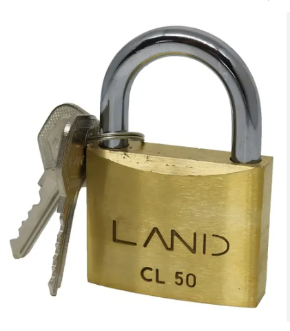 Land Cadeado Latao 50 MM Seg