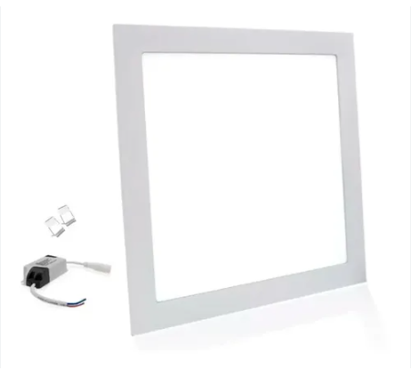 Plafon 18W Embutir Quadrado 6500K Ledplanet
