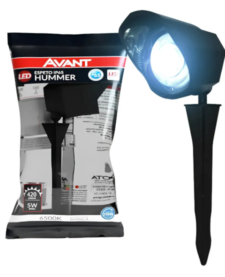 Espeto Led 5W 6500K Branco Frio Bivolt Ip65 Avant