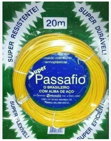 Fita Passa Fio Sonda 20 Mts C Alma Aco Proaqua