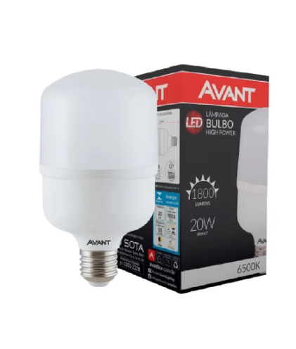 Lampada DE Led 20W Bulbo 6500K Avant
