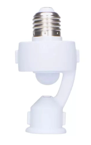 Sensor DE Presenca Soquete E27 Com Fotocelula Sem Ajustes Mpq 20F Margirius