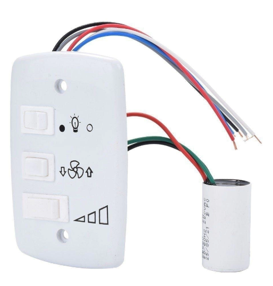 Controle DE Ventilador DE Teto Capacitivo 127V Qw136 CV 07 Qualiwat