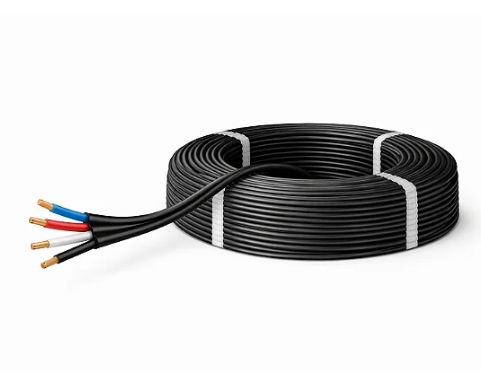 Cabo 4X4,0000MM Preto 500V Cobrecom