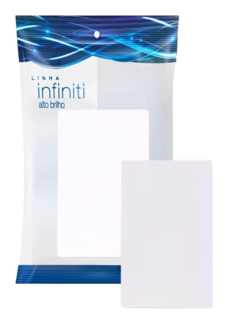 Placa 4X2 Cega BR Com Suporte Linha Infiniti Margirius