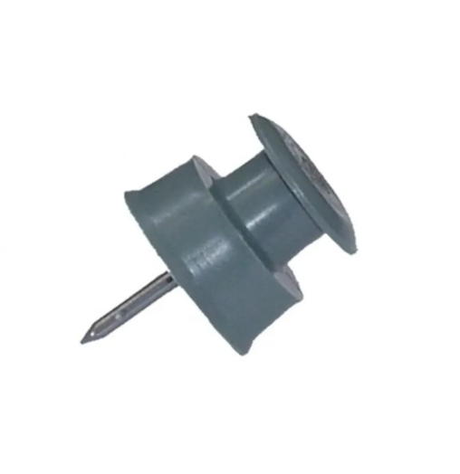 Roldana Plast 30X30 C/ Prego Reforcado Cinza
