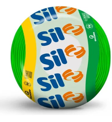Cabo Flexsil 750 V 0,75 Verde