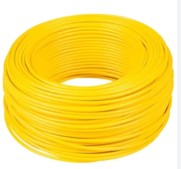 Cabo Flex 6,00MM Amarelo 750V Indusflex