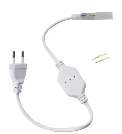 Conector Tipo Rabicho Para Mangueira Chata DE Led Importado