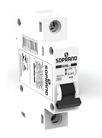 Disjuntor Din Mono 1P 63A Soprano
