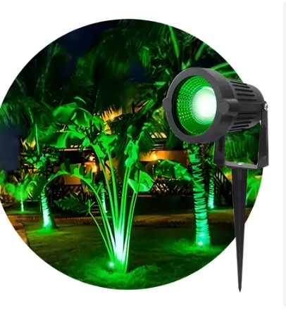 Espeto Jardim Led 5W Verde Ip65 Bivolt 450 Lumens Yfct