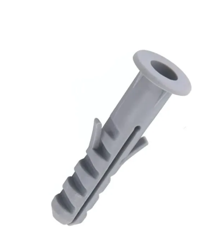 Bucha DE Fixacao, 6MM Com Anel, Nylon, Pcte 100UND Decorlux