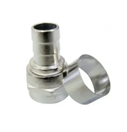 Conector Met Rg59u Niq C/Anel Antena